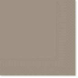 Ubrousky The Smart Table, 33x33cm, 2vr., Šedobéžové - 1200 ks