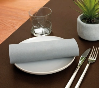 Ubrousky Tablewear, 40x40cm, Šedé - 800 ks