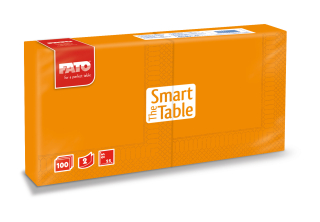 Ubrousky The Smart Table, 25x25cm, 2vr., Oranžové - 3800 ks