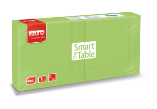 Ubrousky The Smart Table, 25x25cm, 2vr., Jablko - 3800 ks