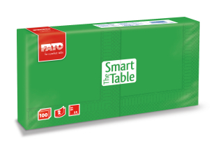 Ubrousky The Smart Table, 25x25cm, 2vr., Zelené - 3800 ks