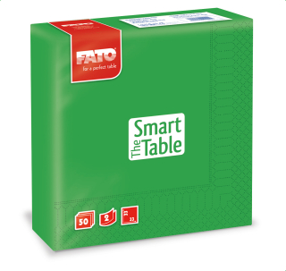 Ubrousky The Smart Table, 33x33cm, 2vr., Zelené - 1200 ks